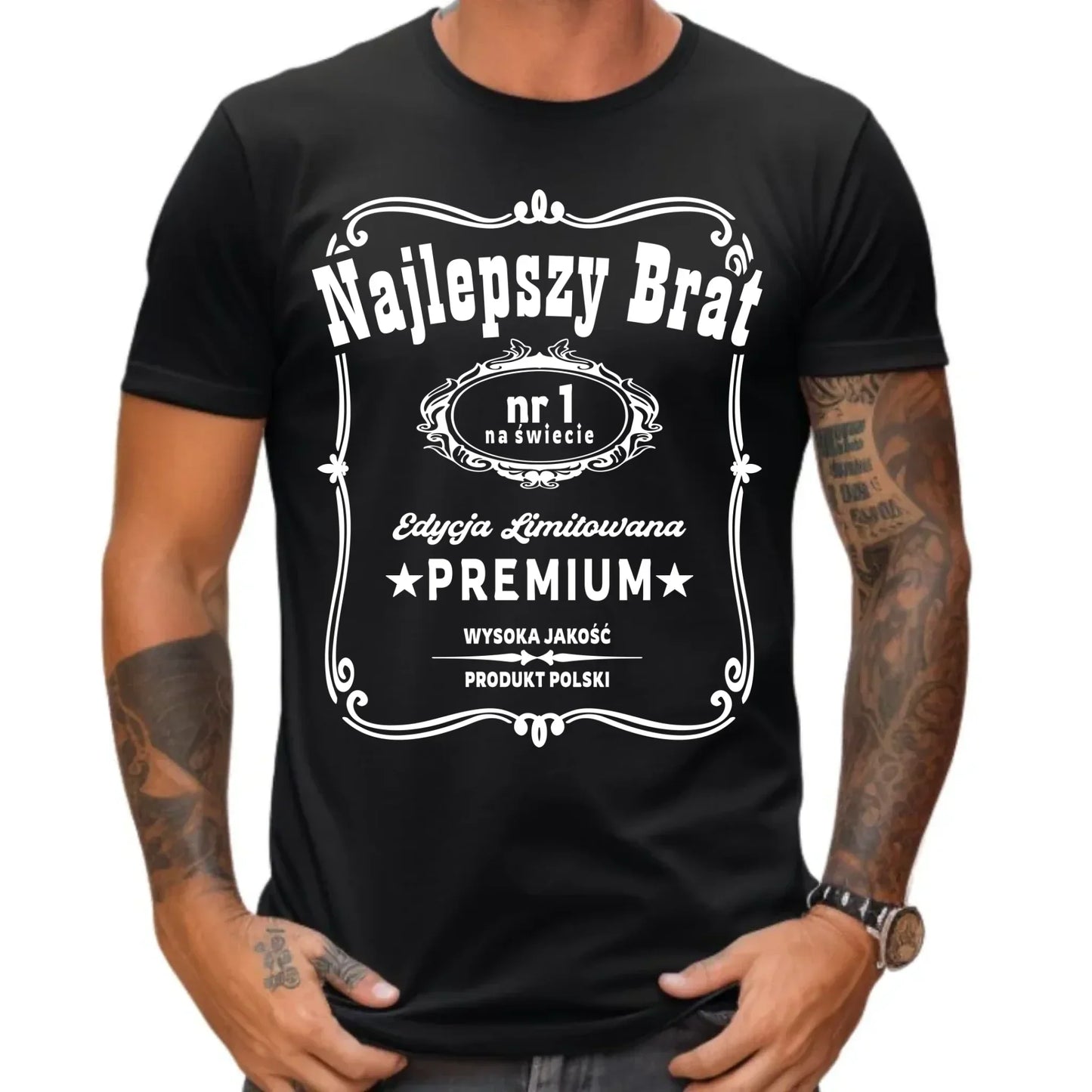 Najlepszy brat | Koszulka męska na prezent dla brata DB02 - StoryCups.pl