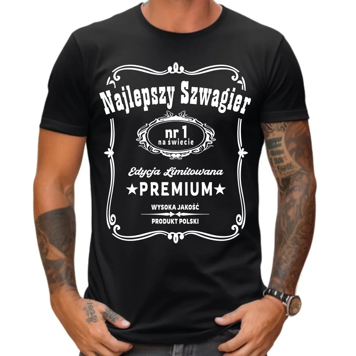Najlepszy Szwagier | Koszulka męska na prezent dla szwagra DSZ02 - StoryCups.pl
