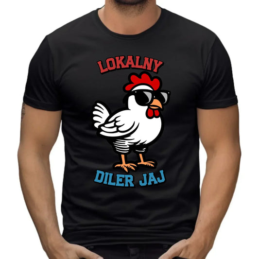 Lokalny diler jaj | Koszulka męska na Wielkanoc WN24 - StoryCups.pl