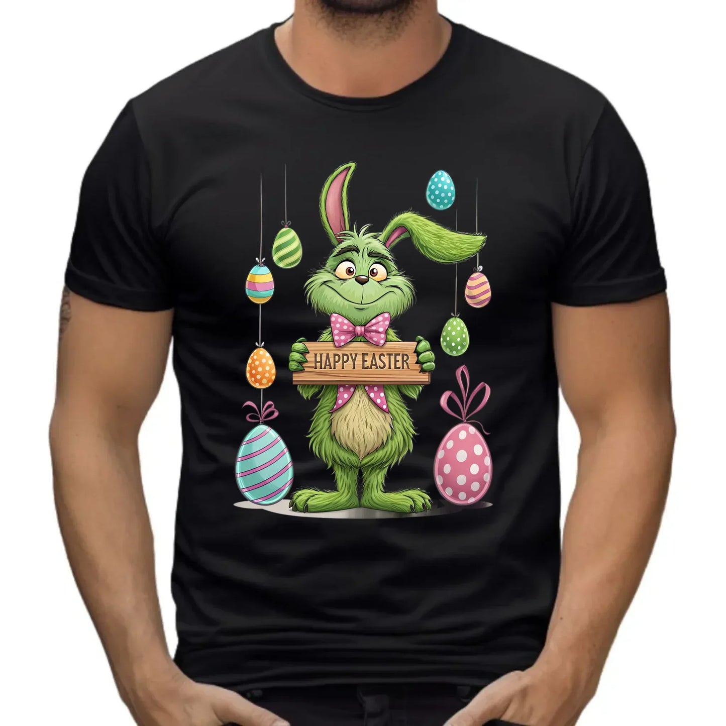 Grinch | Koszulka męska na Wielkanoc WN33 - StoryCups.pl