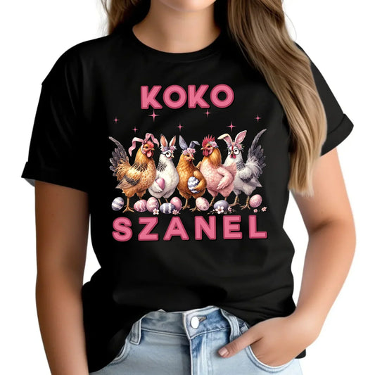 Koko szanel | Wielkanocna koszulka damska WN23 - StoryCups.pl