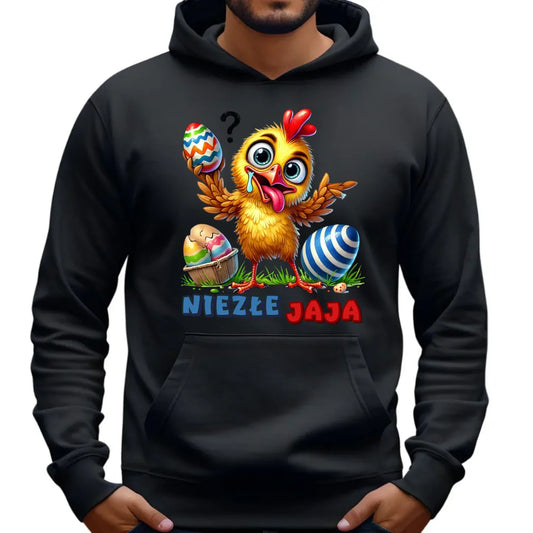 Niezłe jaja | Bluza męska z kapturem na Wielkanoc WN28 - StoryCups.pl