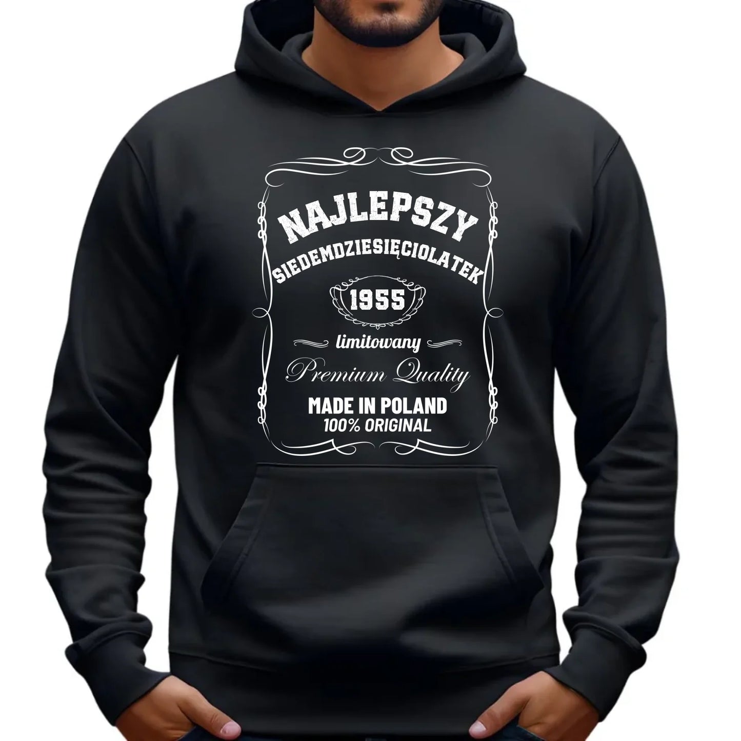 Bluza męska z nadrukiem prezent na URODZINY dla niego