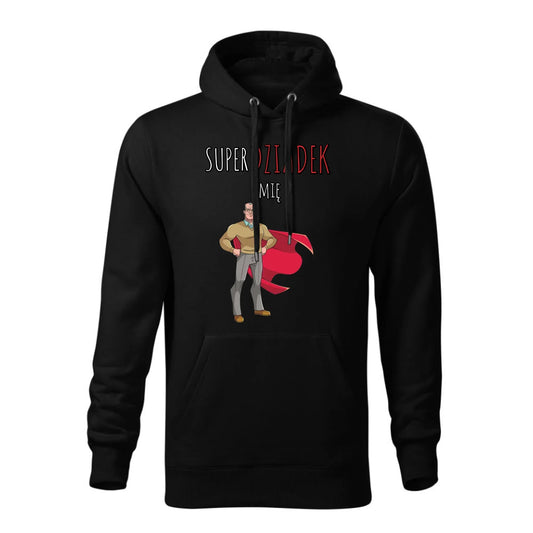 Super Dziadek | Bluza męska z kapturem dla dziadka D02 - StoryCups.pl