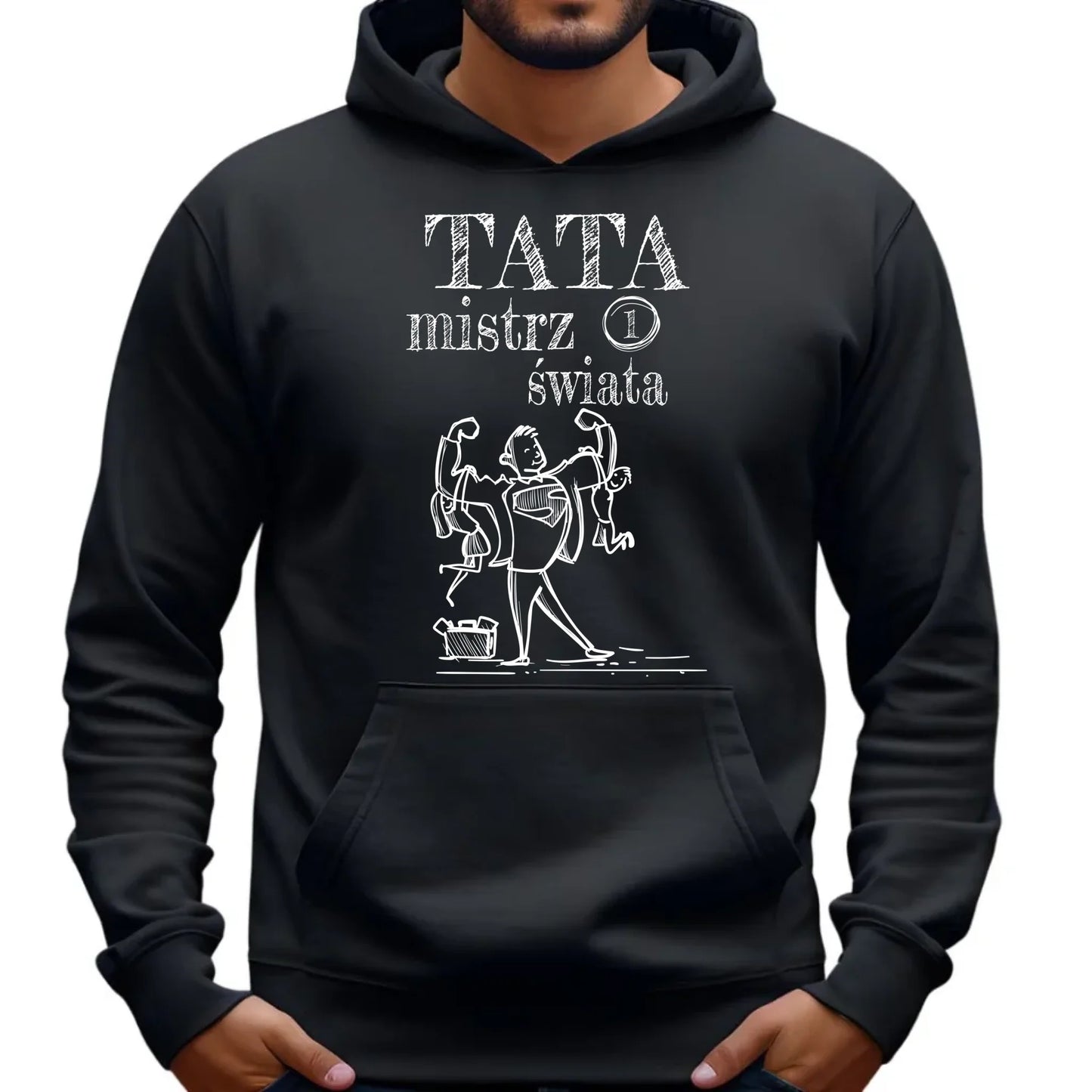 Bluza z kapturem dla taty prezent na DZIEŃ OJCA