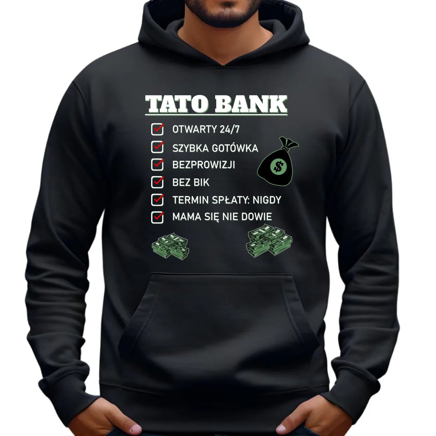 Bluza z kapturem dla taty prezent na DZIEŃ OJCA