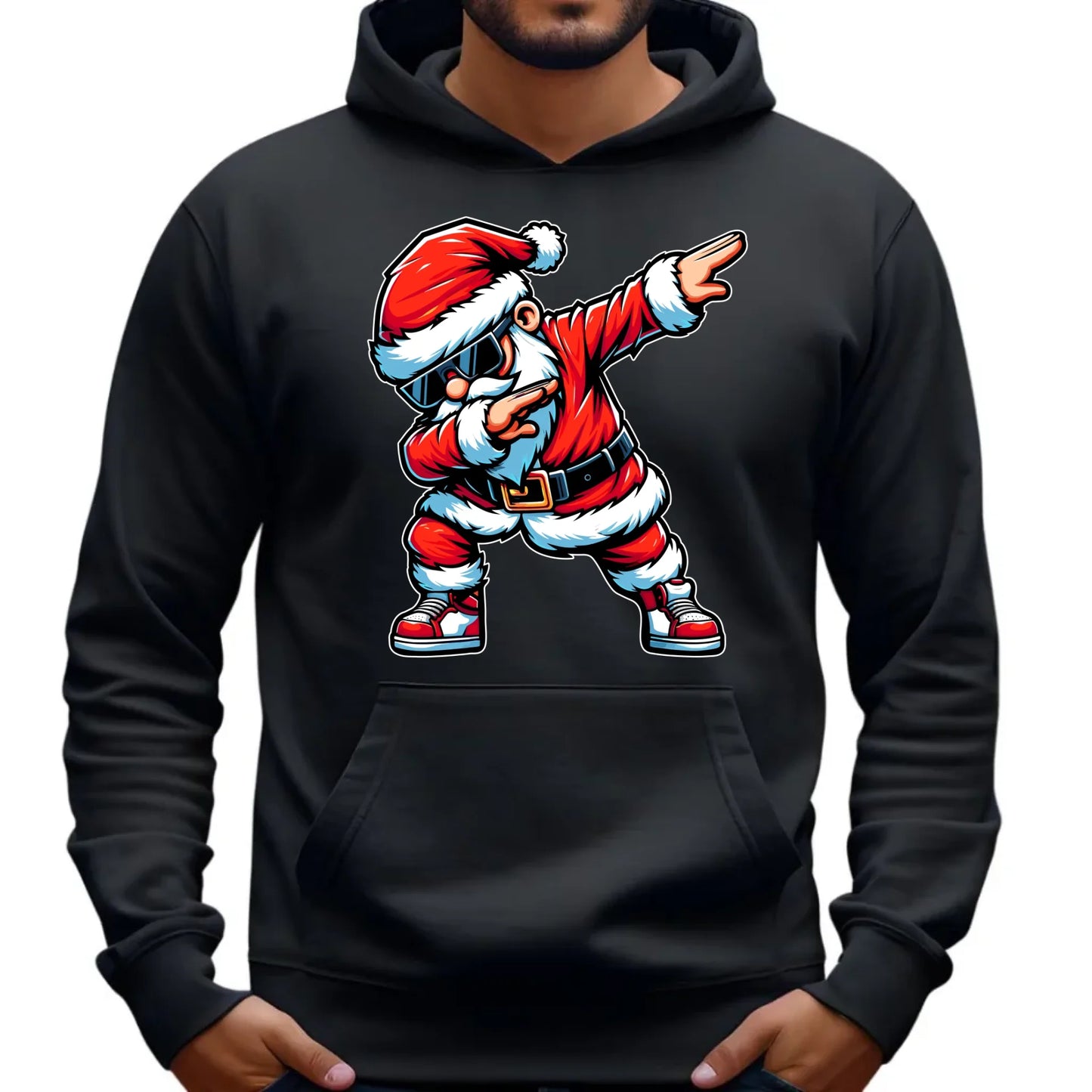 Świąteczna bluza męska z kapturem na prezent hoodie personalizacja