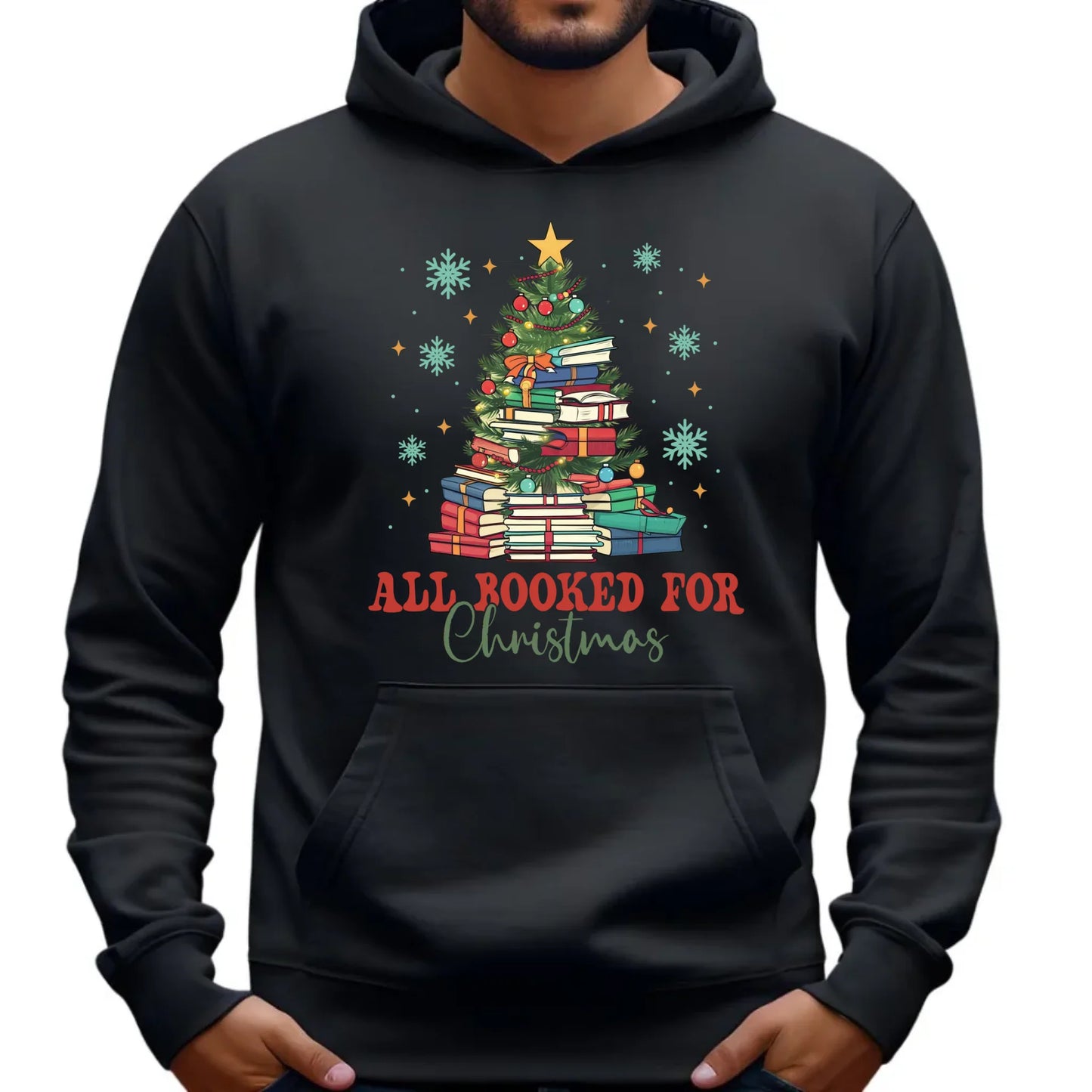 Świąteczna bluza męska z kapturem na prezent hoodie personalizacja