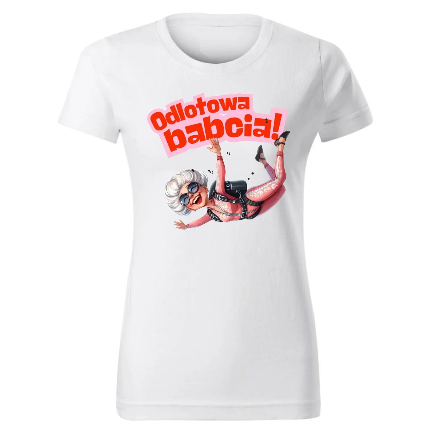 Odlotowa Babcia | Koszulka damska dla babci B28 - StoryCups.pl