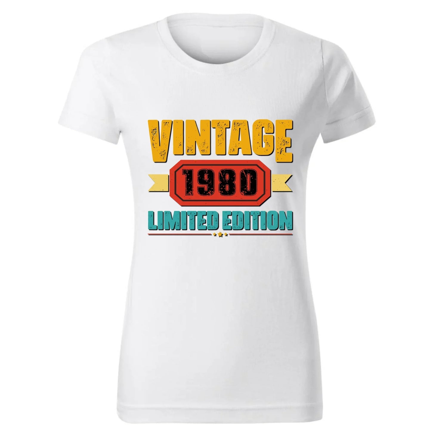 Vintage Limited Edition (data) | Koszulka damska prezent na urodziny U29 - StoryCups.pl