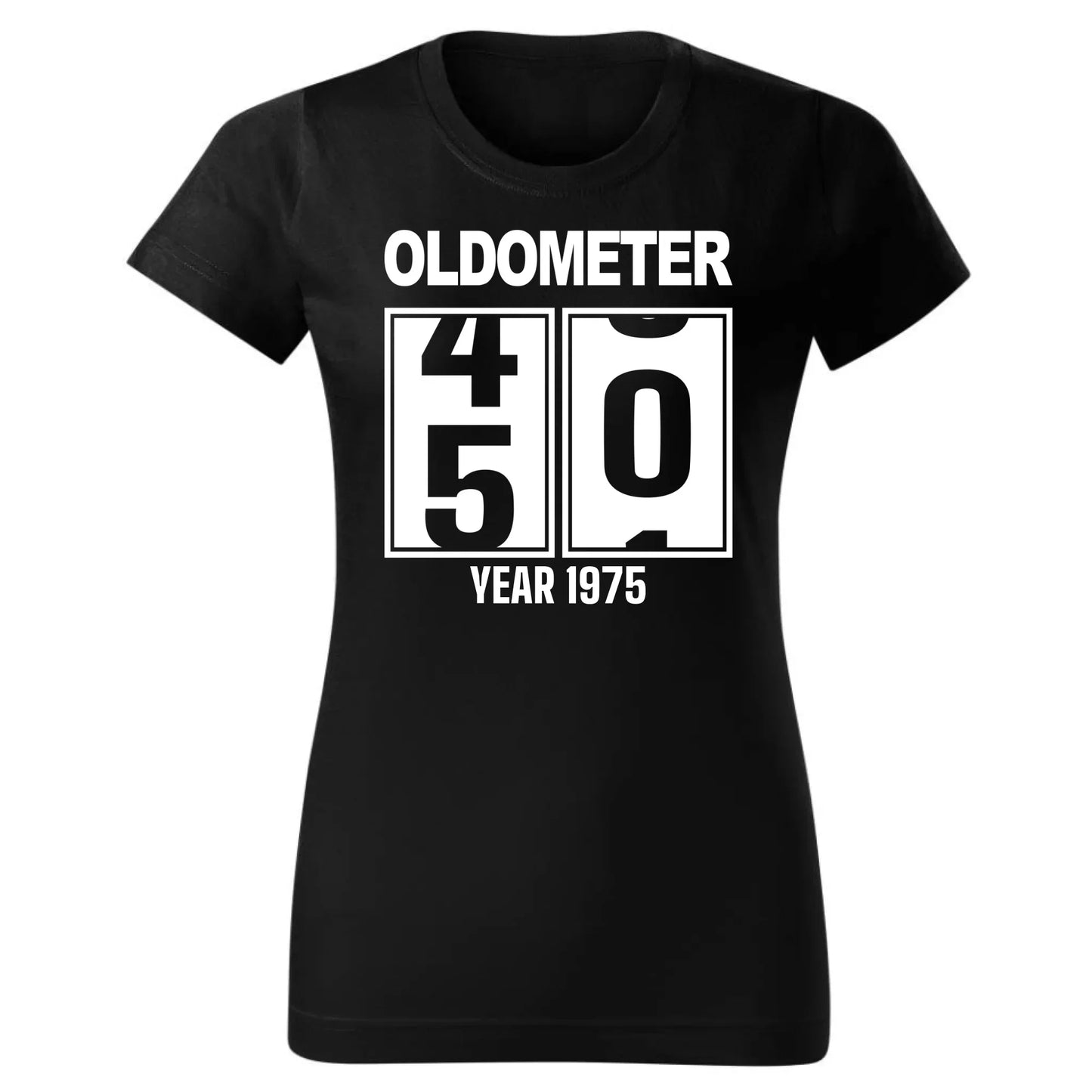 Oldometer 20-85 lat | Koszulka damska na urodziny U06 - StoryCups.pl