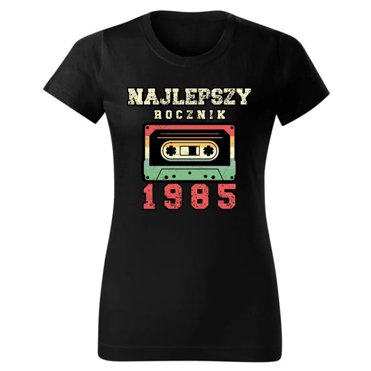 Najlepszy rocznik | Personalizowana koszulka damska prezent na urodziny U02 - StoryCups.pl