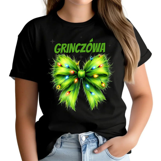 Grinczówa | Świąteczna koszulka damska BN114 - StoryCups.pl