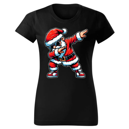 Mikołaj | Świąteczna koszulka damska z Mikołajem BN136 - StoryCups.pl