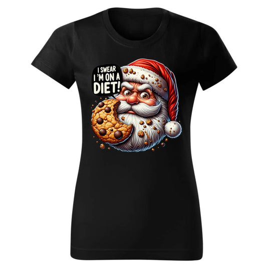 Jestem na diecie | Świąteczna koszulka damska BN97 - StoryCups.pl