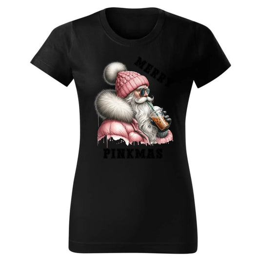 Merry pinkmas | Świąteczna koszulka damska BN117 - StoryCups.pl
