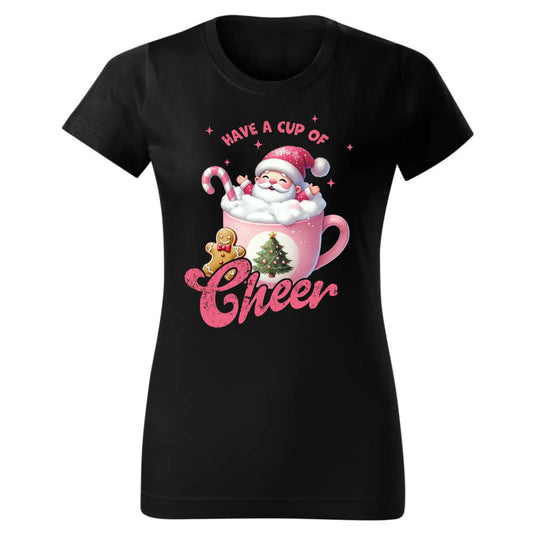 Have a cup of cheer | Świąteczna koszulka damska BN53 - StoryCups.pl