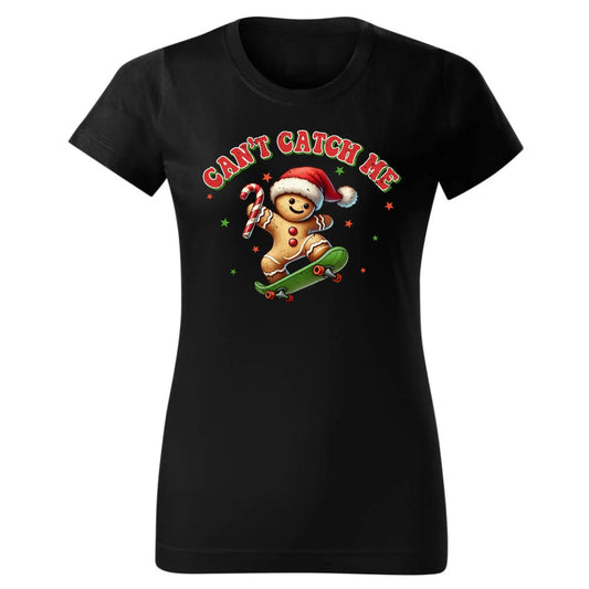 Can't catch me | Świąteczna koszulka damska BN45 - StoryCups.pl