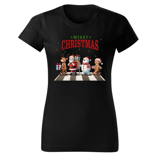 Merry Christmas | Świąteczna koszulka damska BN06 - StoryCups.pl