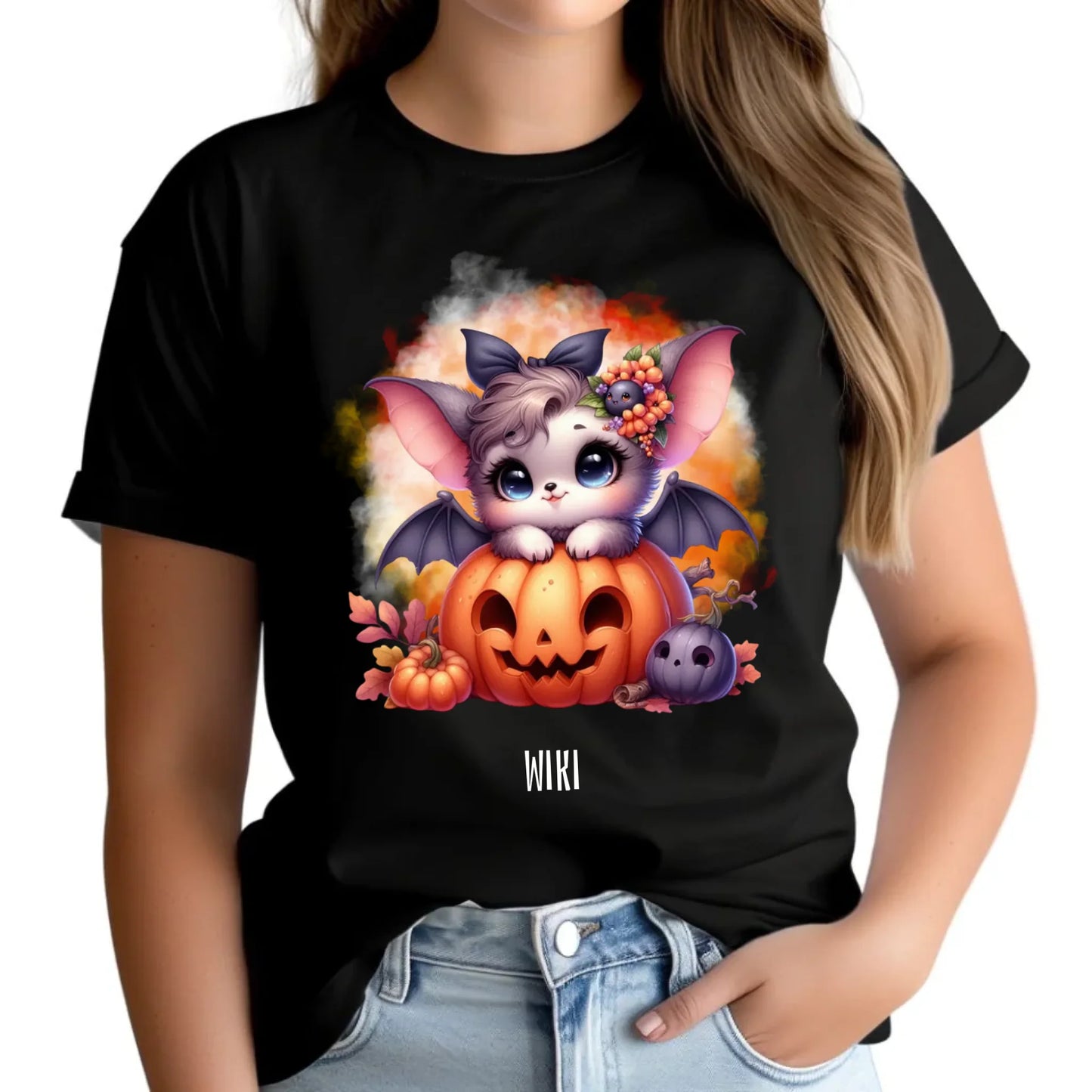 Koszulka damska halloweenowa na prezent HALLOWEEN nadruk