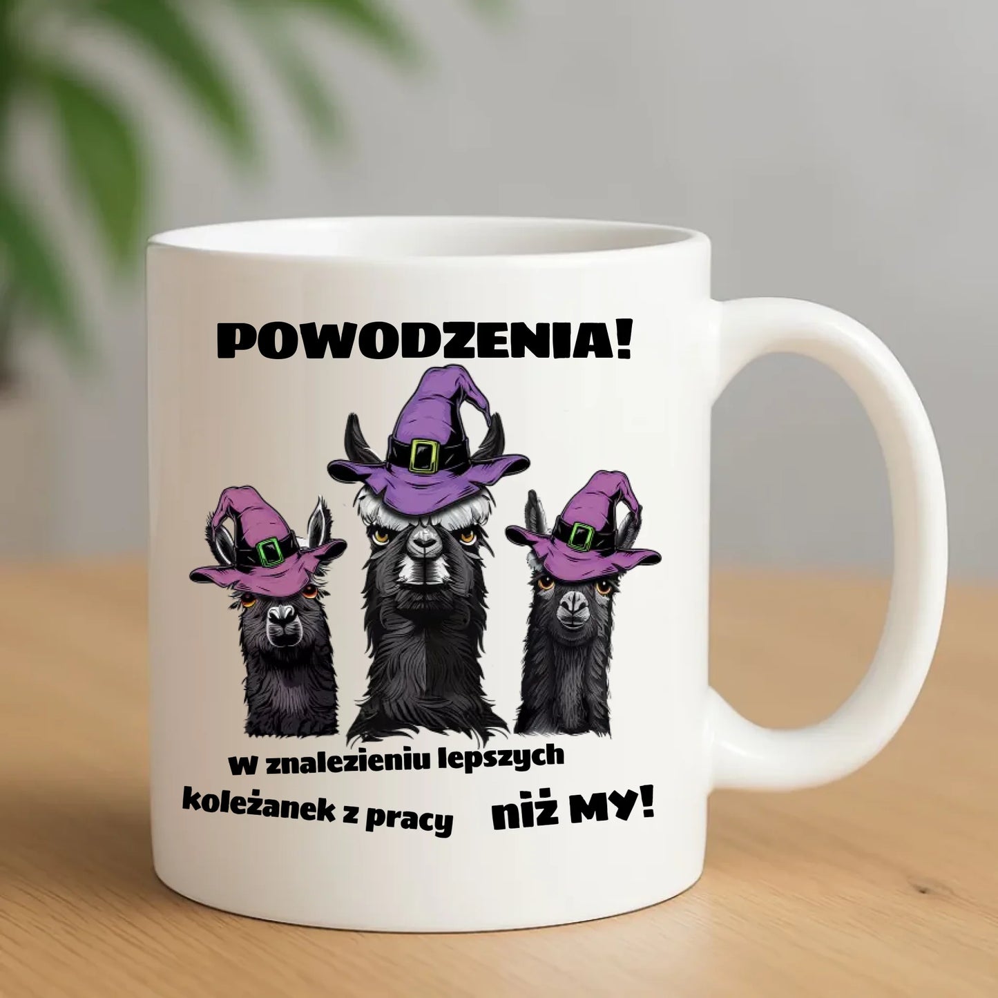 Kubek z nadrukiem prezent na odejście z pracy POŻEGNANIE AWANS