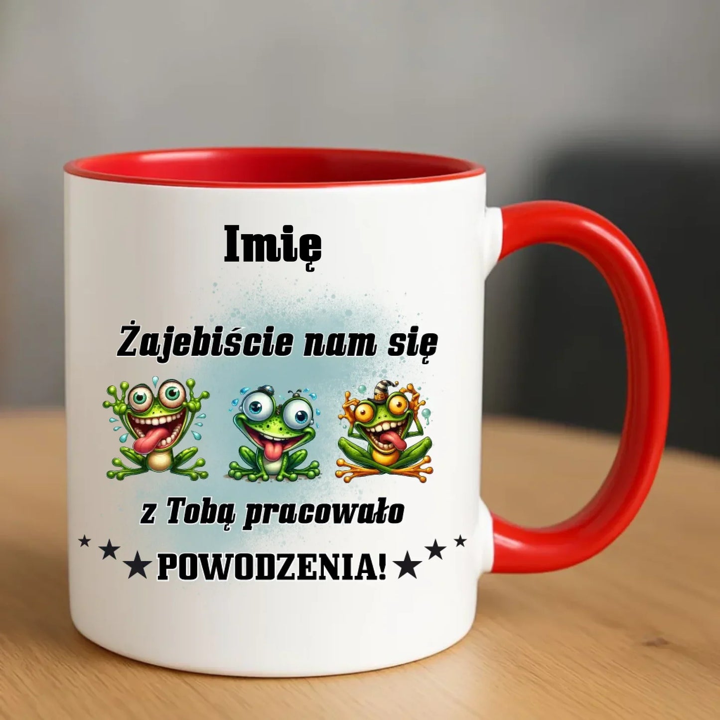 Żajebiście nam się z Tobą pracowało | Kubek na odejście z pracy OP10 - StoryCups.pl