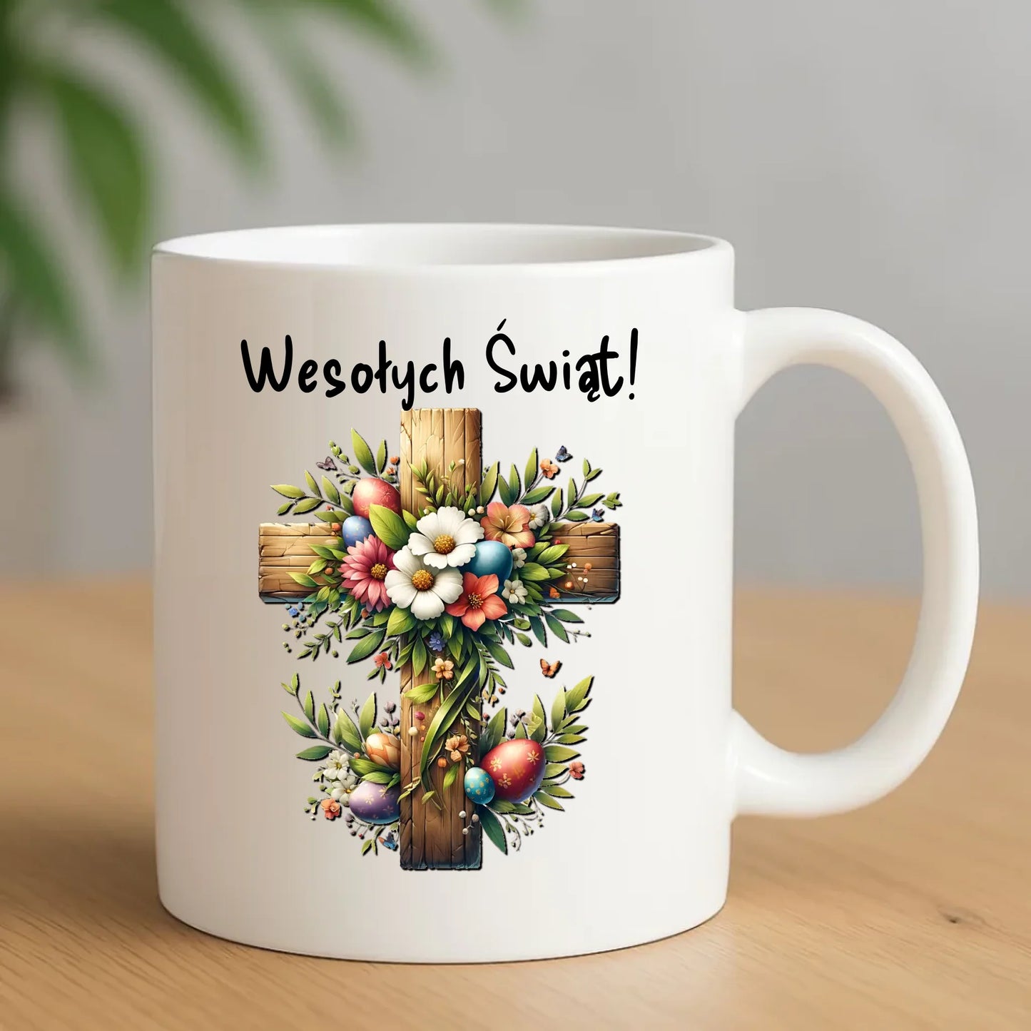 Kubek z nadrukiem wielkanocnym prezent na WIELKANOC