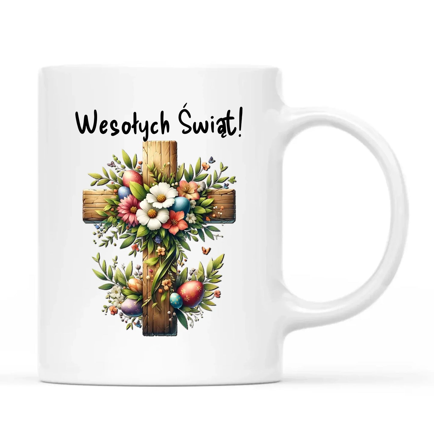 Krzyż | Kubek Wielkanocny WN02 - StoryCups.pl