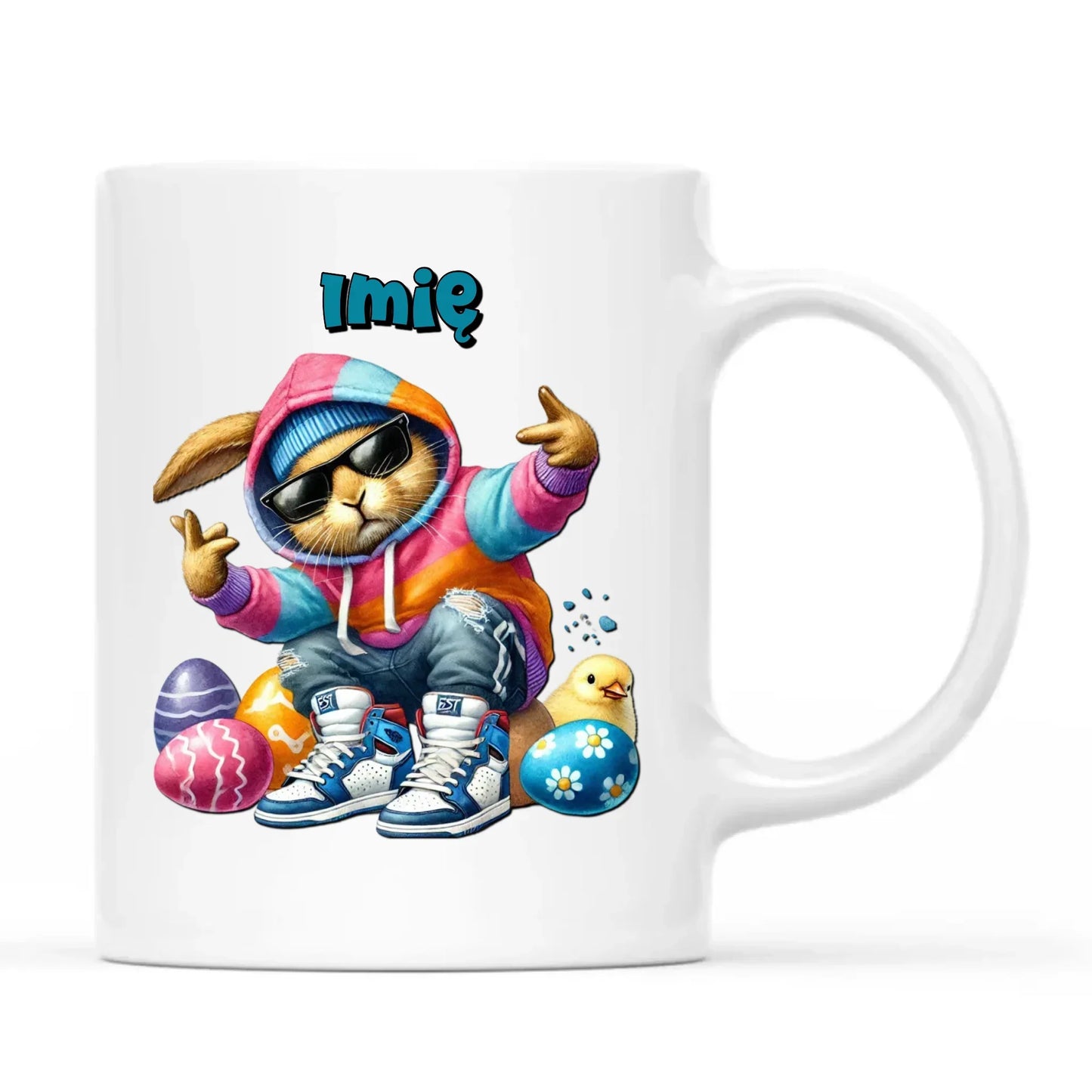 Sigma zając | Kubek na Wielkanoc WN04 - StoryCups.pl