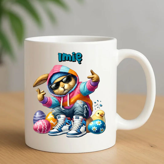 Sigma zając | Kubek na Wielkanoc WN04 - StoryCups.pl