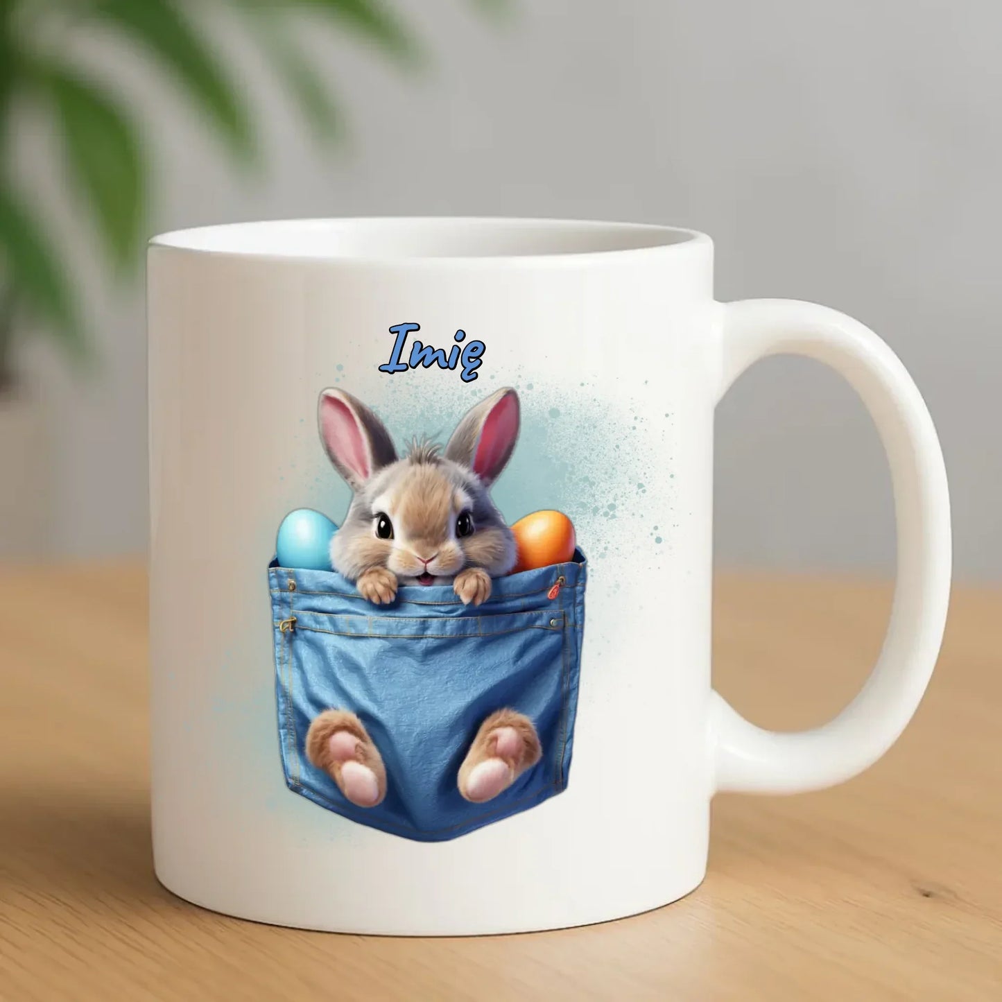 Mały zajączek | Personalizowany kubek na Wielkanoc WN10 - StoryCups.pl