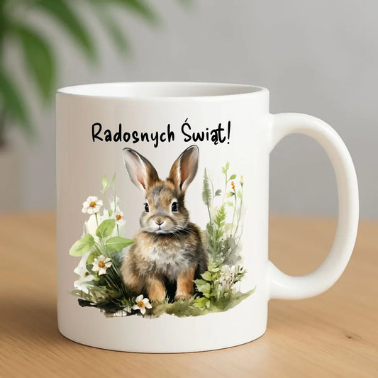 Zając Wielkanocny (wybierz grafikę) | Kubek na Wielkanoc WN01 - StoryCups.pl
