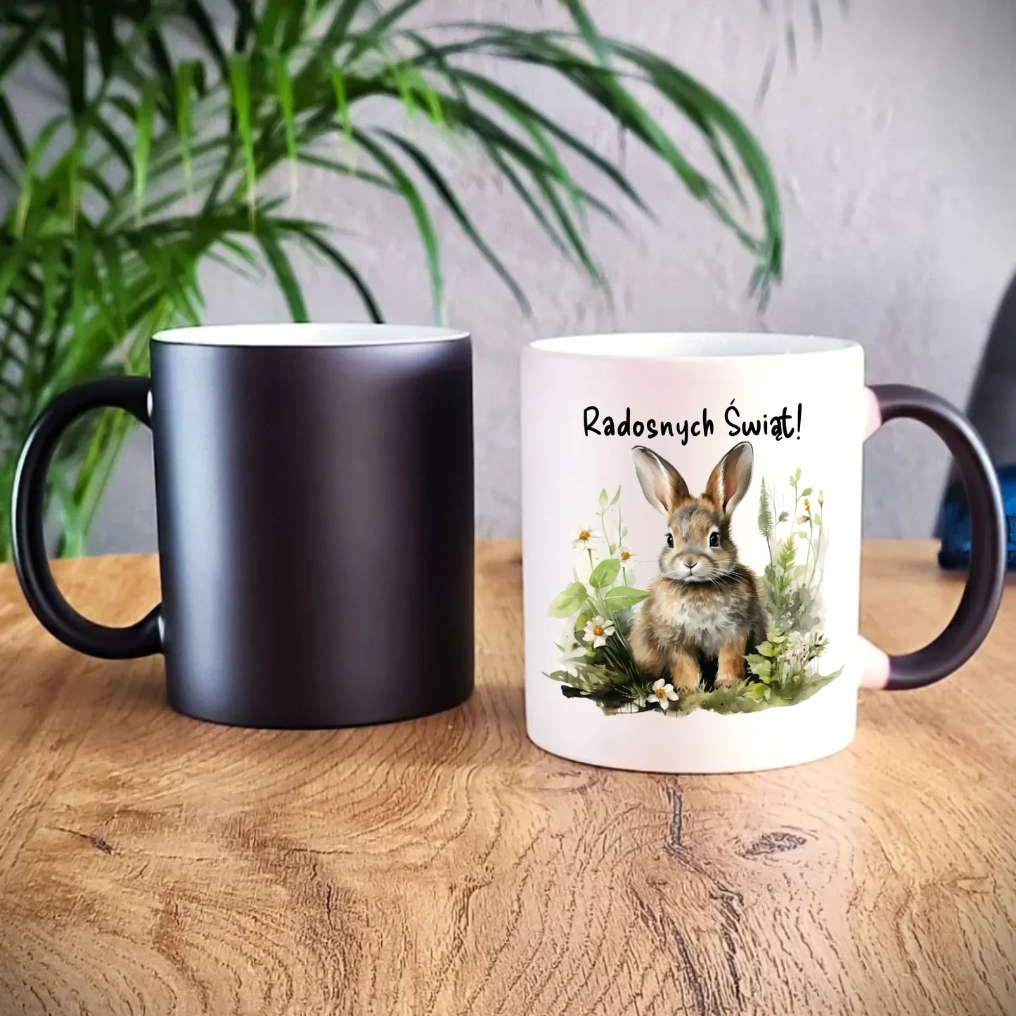 Zając Wielkanocny (wybierz grafikę) | Kubek magiczny na Wielkanoc WN01 - StoryCups.pl