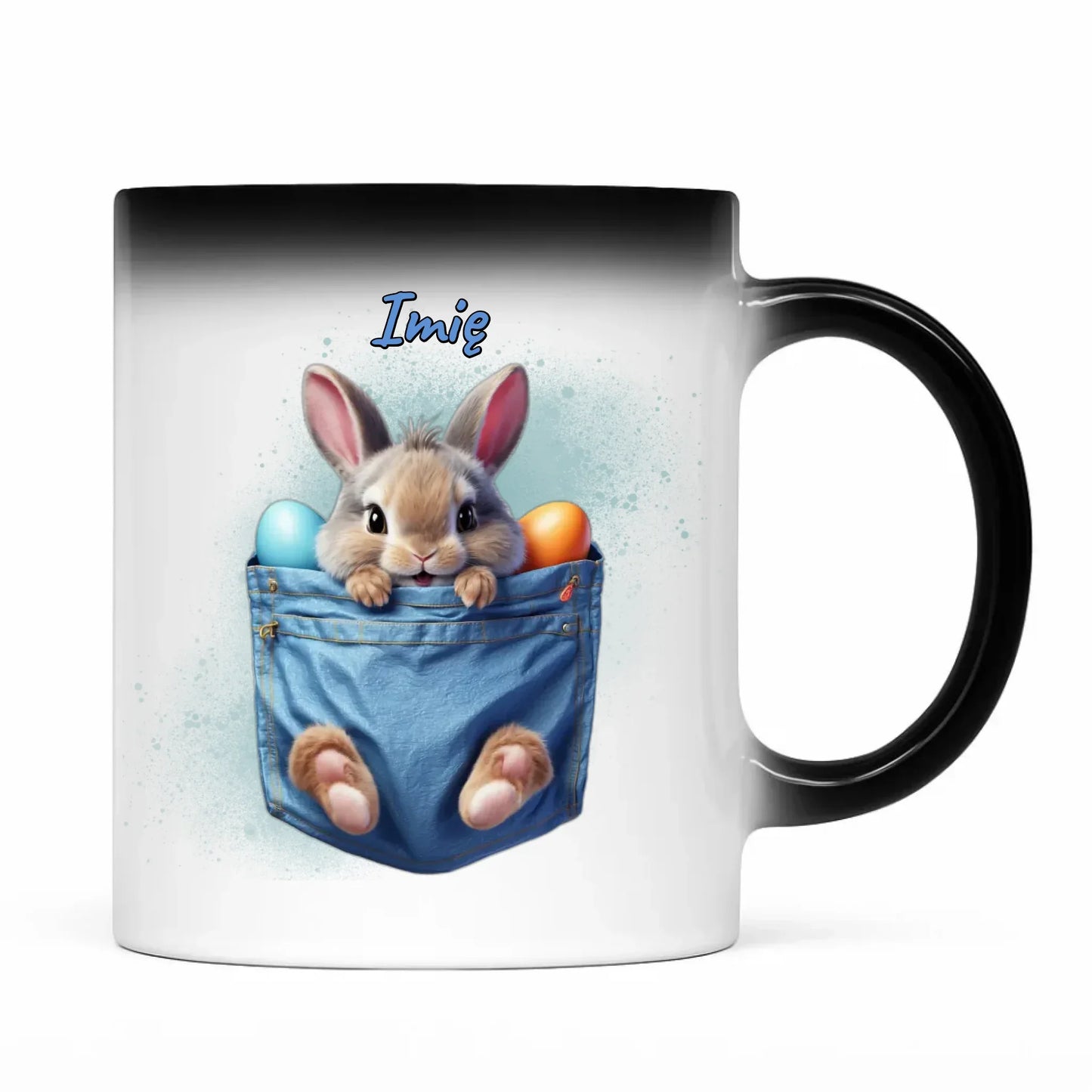 Mały zajączek | Kubek magiczny na Wielkanoc WN10 - StoryCups.pl
