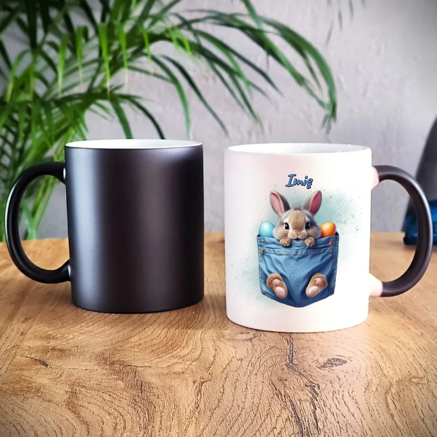 Mały zajączek | Kubek magiczny na Wielkanoc WN10 - StoryCups.pl