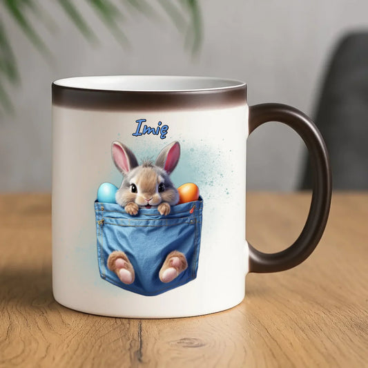 Mały zajączek | Kubek magiczny na Wielkanoc WN10 - StoryCups.pl