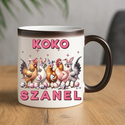 Koko szanel | Kubek magiczny Wielkanocny WN23 - StoryCups.pl