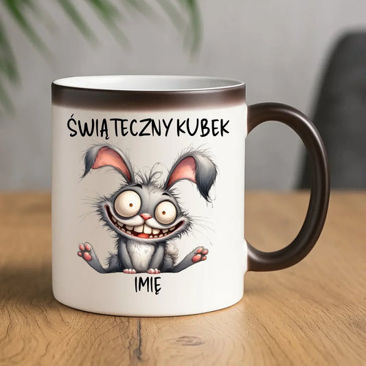 Świąteczny kubek magiczny na Wielkanoc imię WN26 - StoryCups.pl