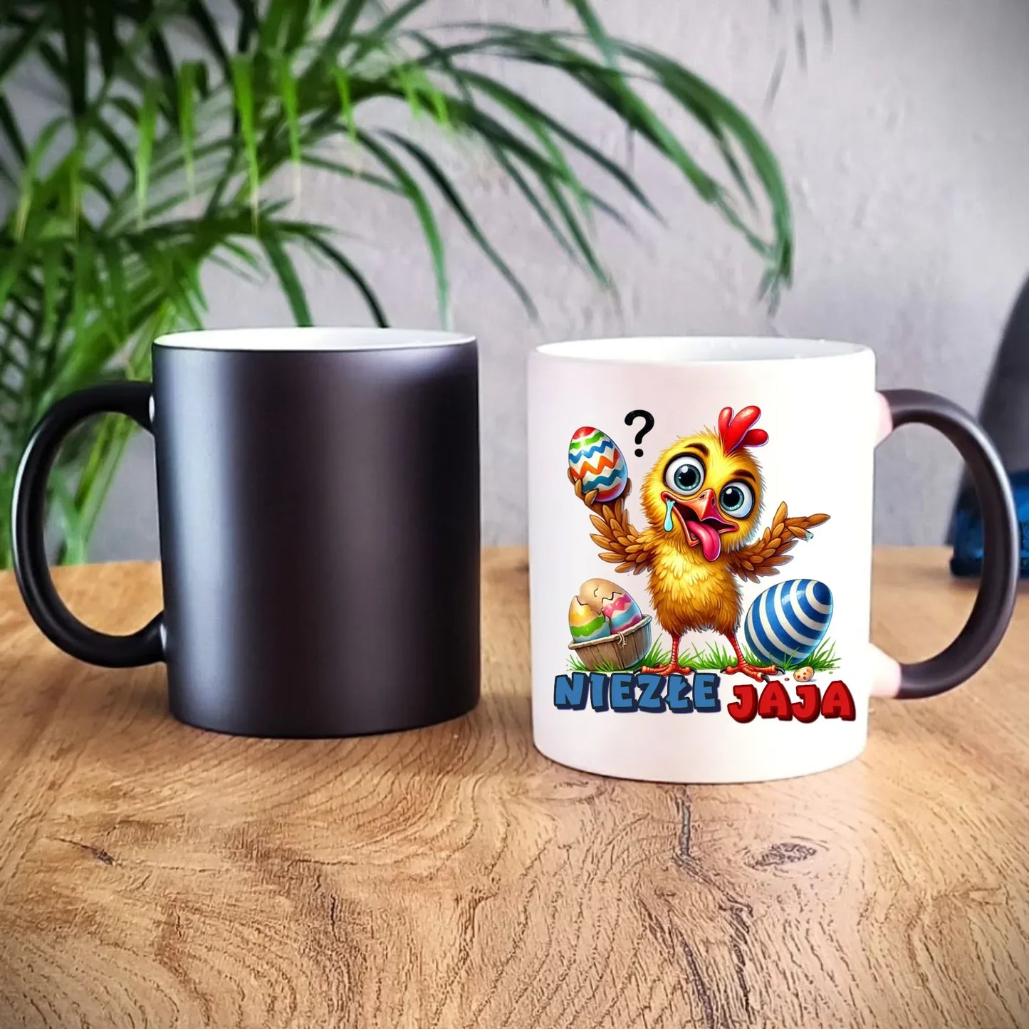 Niezłe jaja | Kubek magiczny na Wielkanoc WN28 - StoryCups.pl