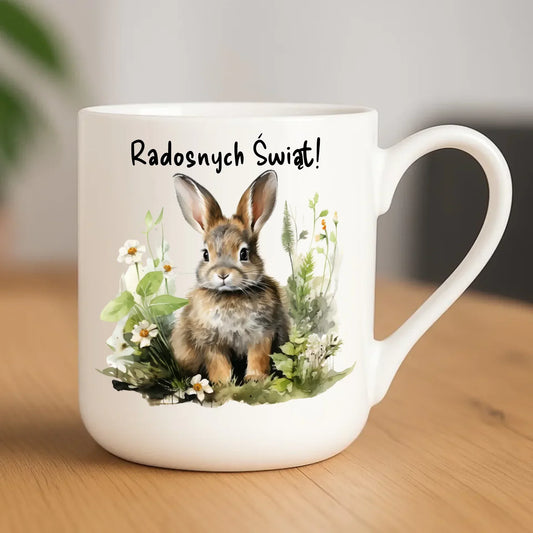 Zając Wielkanocny (wybierz grafikę) | Kubek elegant na Wielkanoc WN01 - StoryCups.pl