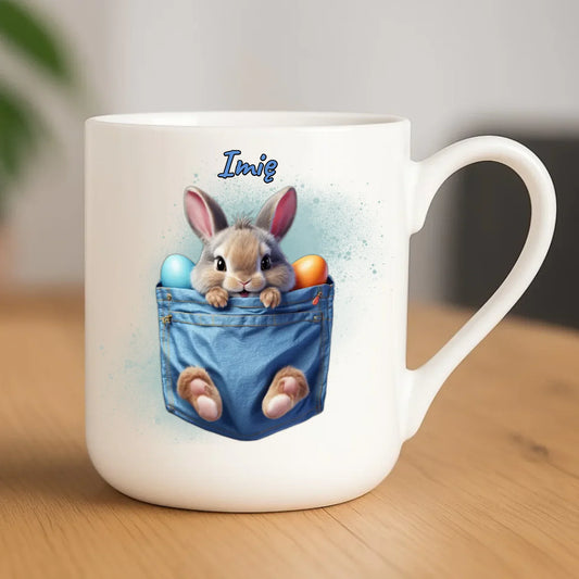 Mały zajączek | Kubek elegant na Wielkanoc WN10 - StoryCups.pl