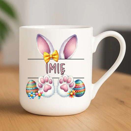 Zajączek z imieniem | Kubek elegant na Wielkanoc WN13 - StoryCups.pl