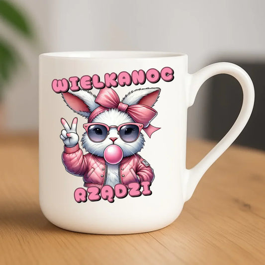 Wielkanoc rządzi | Kubek elegant Wielkanocny na prezent WN18 - StoryCups.pl