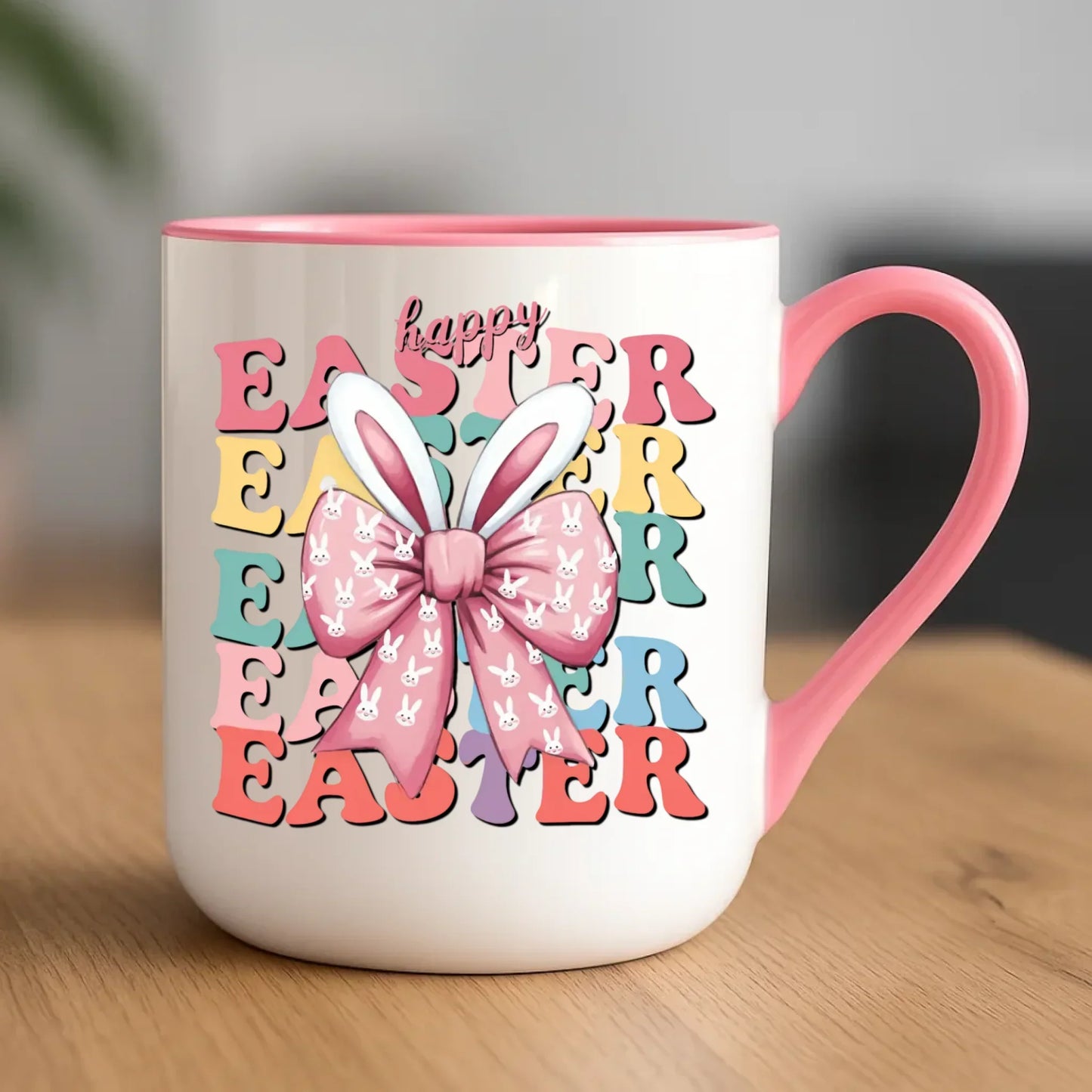 Happy Easter | Kubek elegant Wielkanocny na prezent WN20 - StoryCups.pl