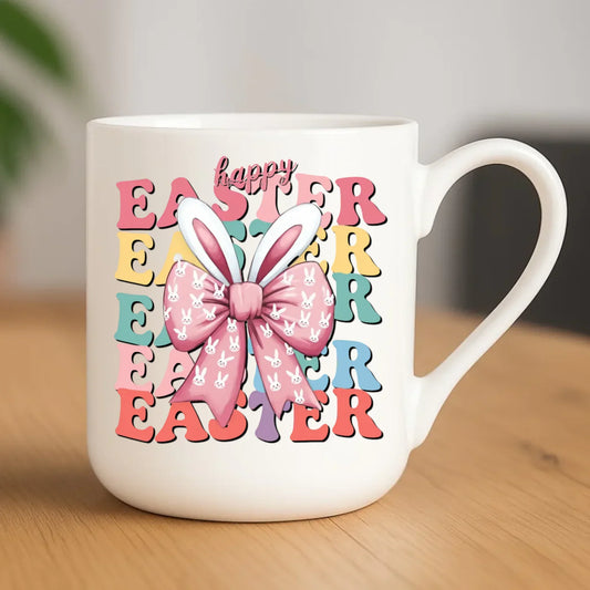 Happy Easter | Kubek elegant Wielkanocny na prezent WN20 - StoryCups.pl