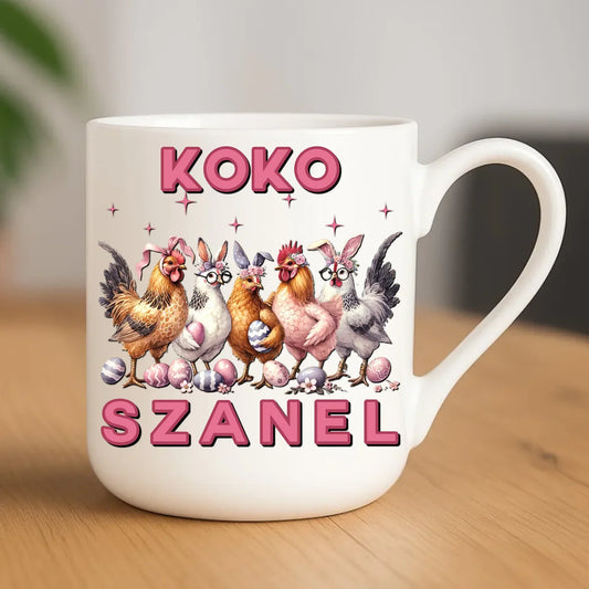 Koko Szanel | Kubek elegant prezent na Wielkanoc WN23 - StoryCups.pl