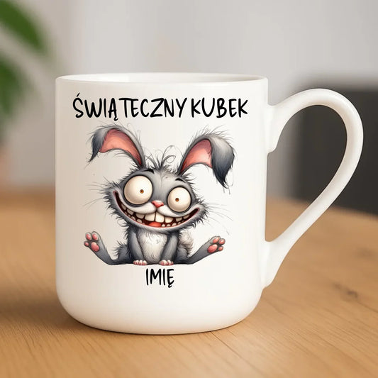 Świąteczny kubek elegant upominek na Wielkanoc imię WN26 - StoryCups.pl