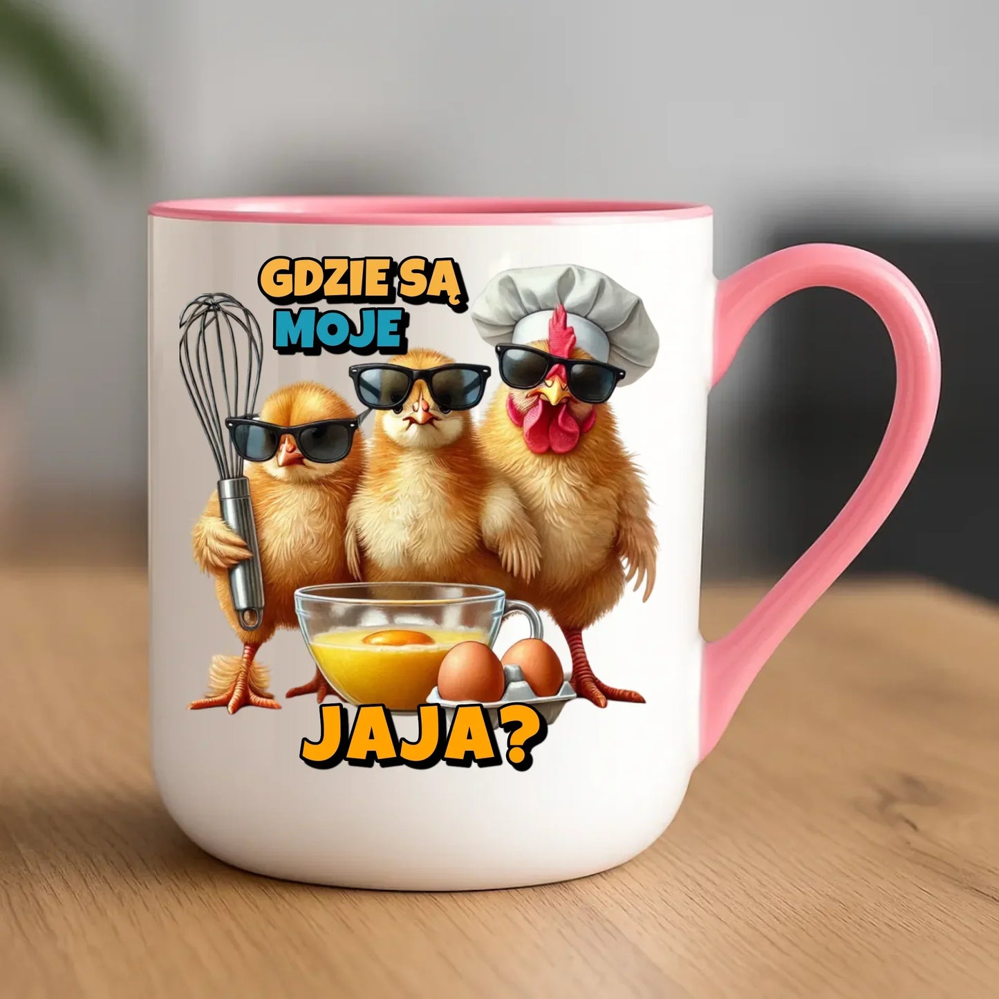 Gdzie są moje jaja? | Kubek elegant na Wielkanoc WN27 - StoryCups.pl