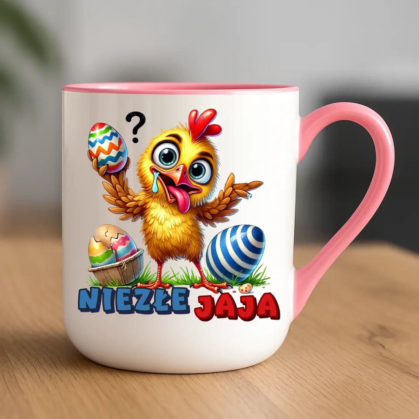 Niezłe jaja | Kubek elegant na Wielkanoc WN28 - StoryCups.pl