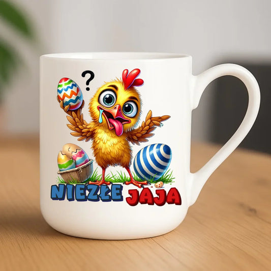 Niezłe jaja | Kubek elegant na Wielkanoc WN28 - StoryCups.pl
